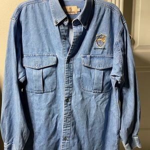 Browning denim button shirt